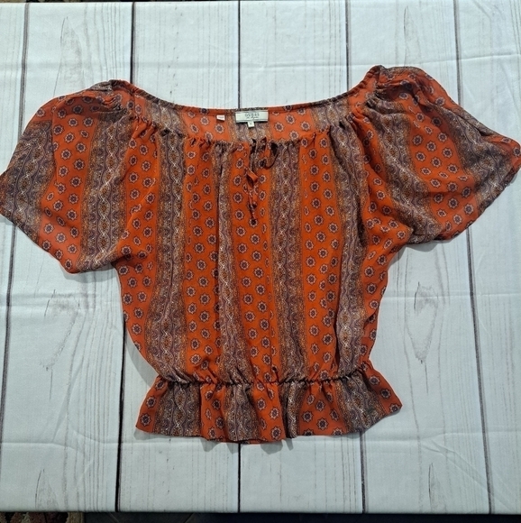 Guess Boho Top Size Small - Picture 1 of 12